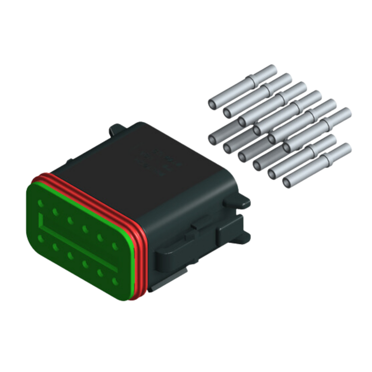 Deutsch DT Connector 12 Pin Male 