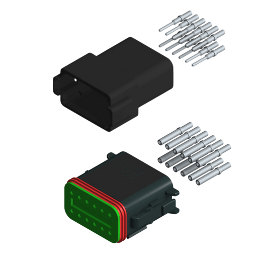 Deutsch DT Connector 12 Pin Set 