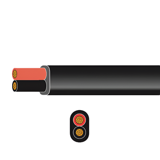 2 core automotive flat cable 