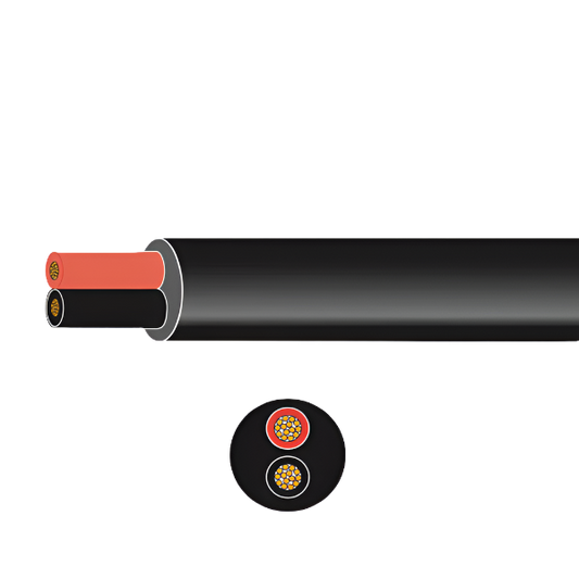 2 core automotive round cable 