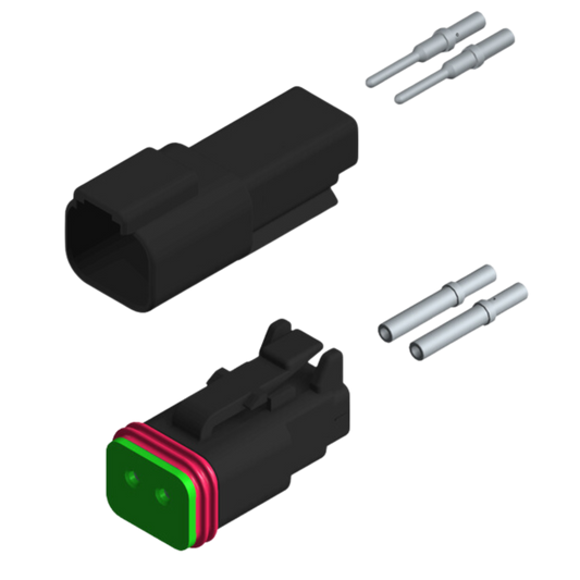 Deutsch DT Connector 2 Pin Set 