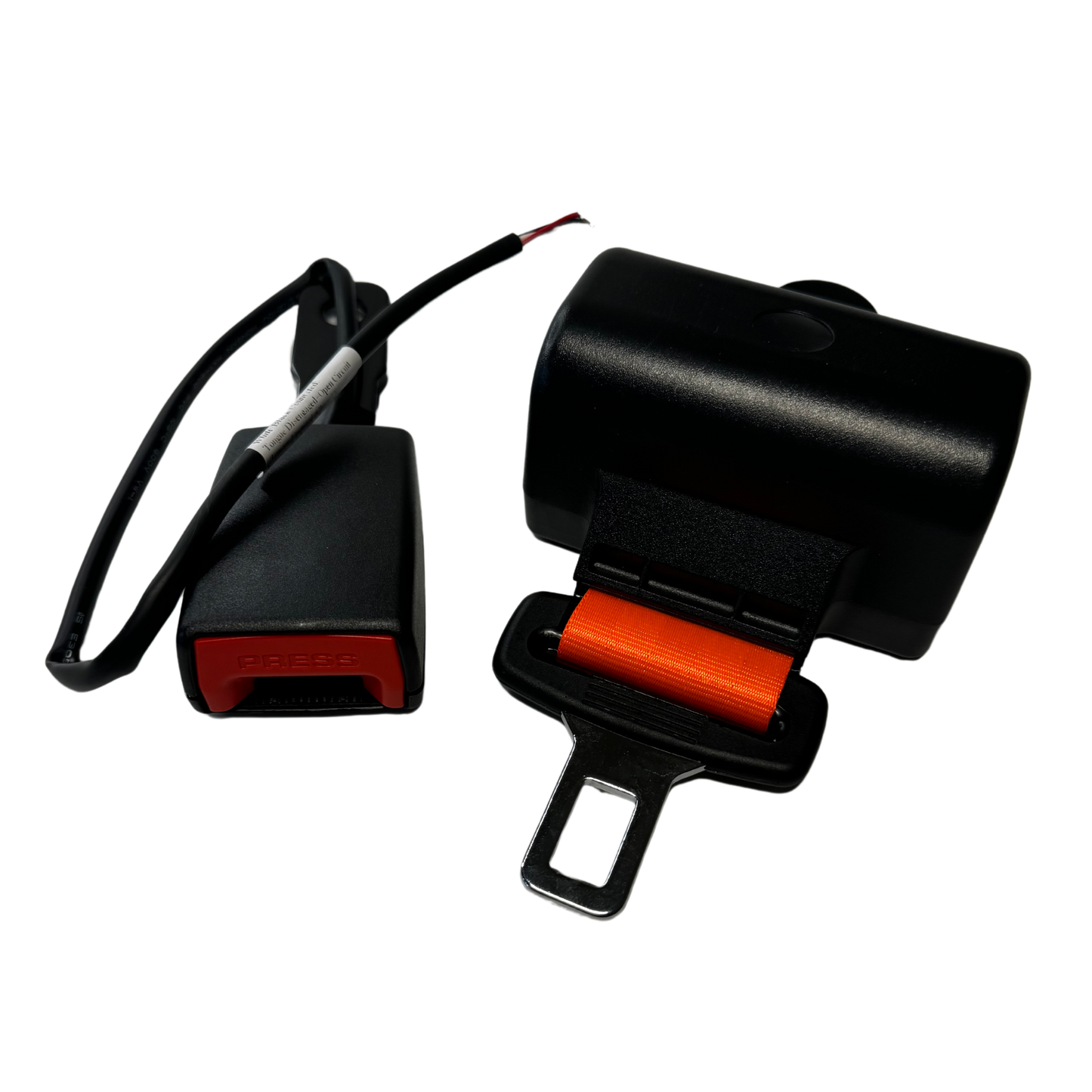 Hi-Viz Retractable Seatbelt - Standard Buckle - 3 Wire
