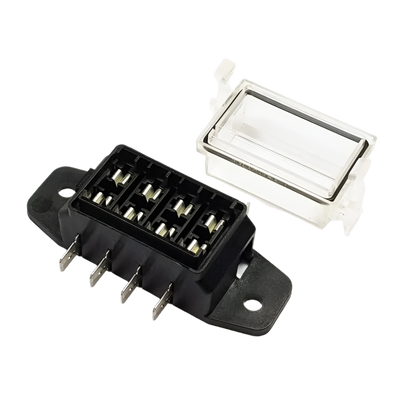 Standard Blade Fuse Box (Side Entry): 4-Way, 6-Way & 8-Way