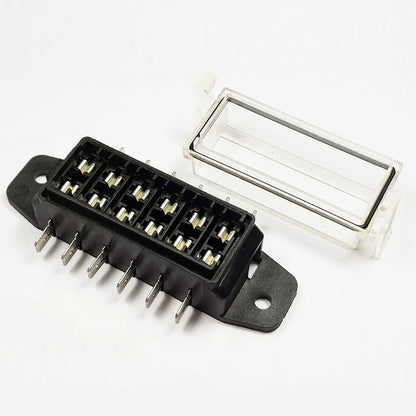 Standard Blade Fuse Box (Side Entry): 4-Way, 6-Way & 8-Way
