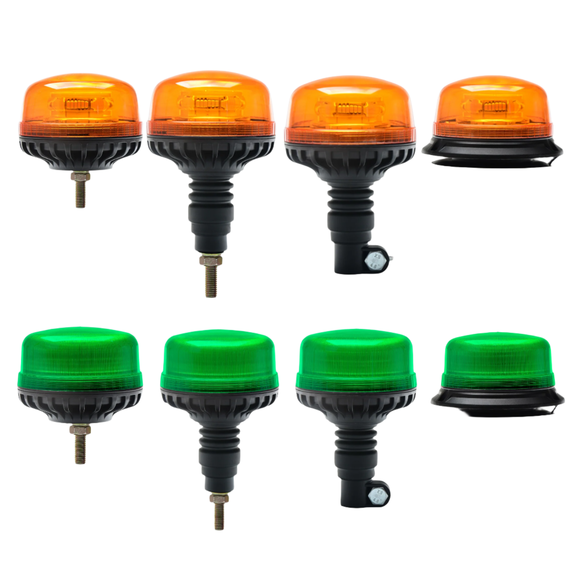 Mid range beacons with various mount types 
