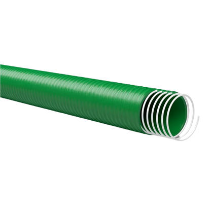 PVC Suction & Delivery Hose (Medium Duty) - With Bauer Couplings