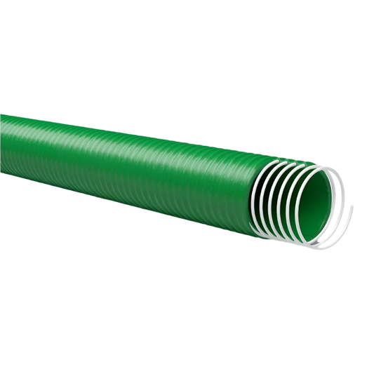 PVC Suction & Delivery Hose (Medium Duty) - With Bauer Couplings
