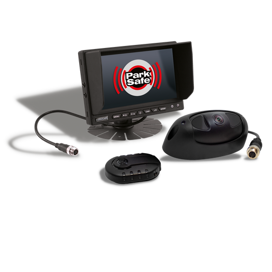 FHD Pedestrian Detection Camera with Alarm/Buzzer Unit & 7" Dashboard Monitor Kit